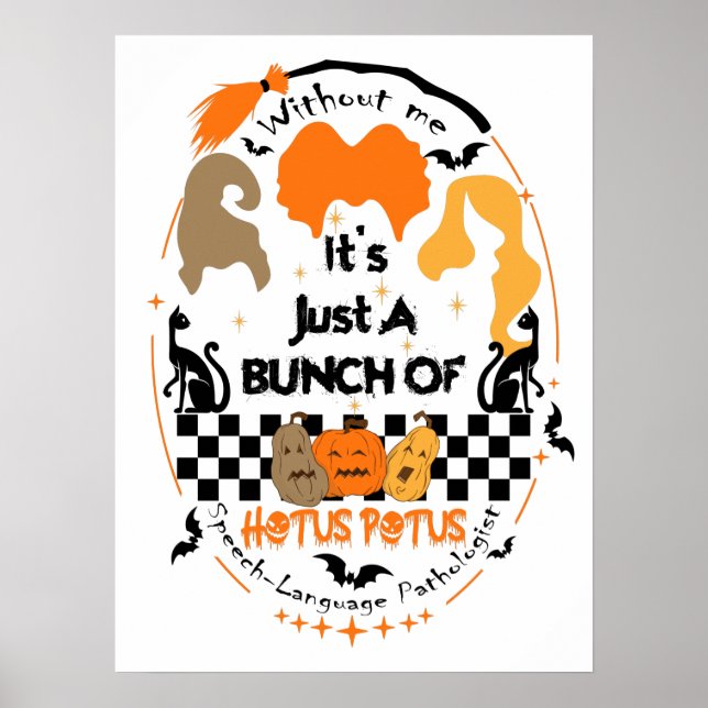 Poster Camisa de Terapia de Fala, Terapia de Fala (Frente)