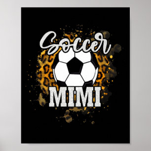 Poster Camisa de time de futebol vintage da família Socce