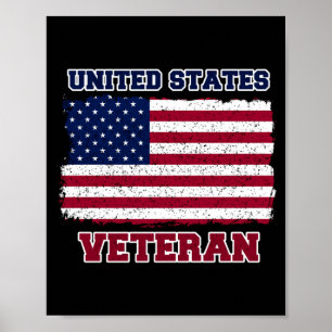 Poster Camisa de Veterano Masculina - Veterano dos Estado