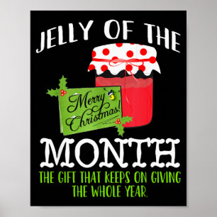 Poster Camisa Divertida de Natal - Clube da Geléia do Mês