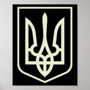 Poster Camisa do Exército Ucraniano Zelenskyy Ucrânia Mil