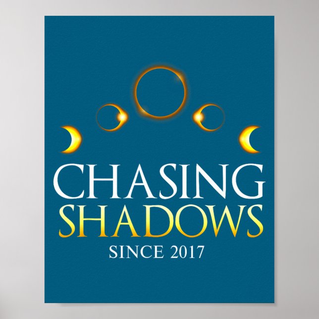 Poster Camisa Eclipse Solar 2017 Total Solar (Frente)
