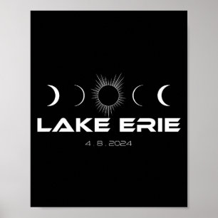 Poster Camisa Eclipse Solar Total Lago Erie