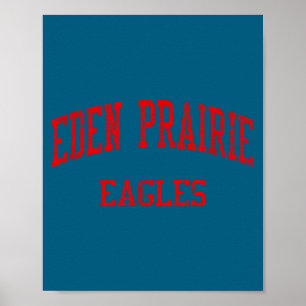 Poster Camisa Eden Prairie High School Hs