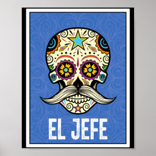 Poster Camisa El Jefe Homens Meninos Dia Do Governo