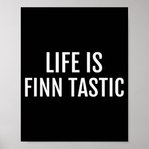 Poster Camisa engraçada da Finlândia com citação _ Mentir