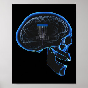 Poster Camisa engraçada de Disc Golf - Eu