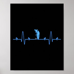 Poster Camisa Engraçada De Pulso De Golfe - Golfistas Hom