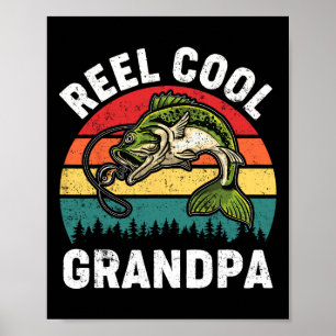 Poster Camisa engraçada do Dia dos Pais do avô muito lega