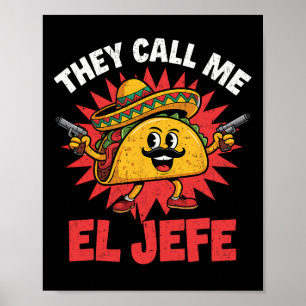 Poster Camisa engraçada mexicana para o Cinco De Mayo Tac