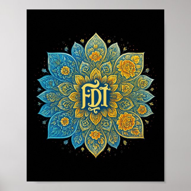 Poster Camisa Feminista Pro-Democracia com Design Sutil d (Frente)