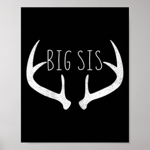 Poster Camisa Irmã Grande - Caçadores De Veado De Sis Gra