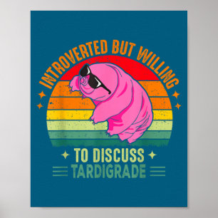 Poster Camisa Microbiologia Ciência Nerd Stem Introvertid