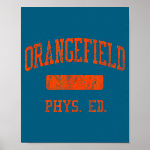 Poster Camisa Orangefield High School Hs Orangefield