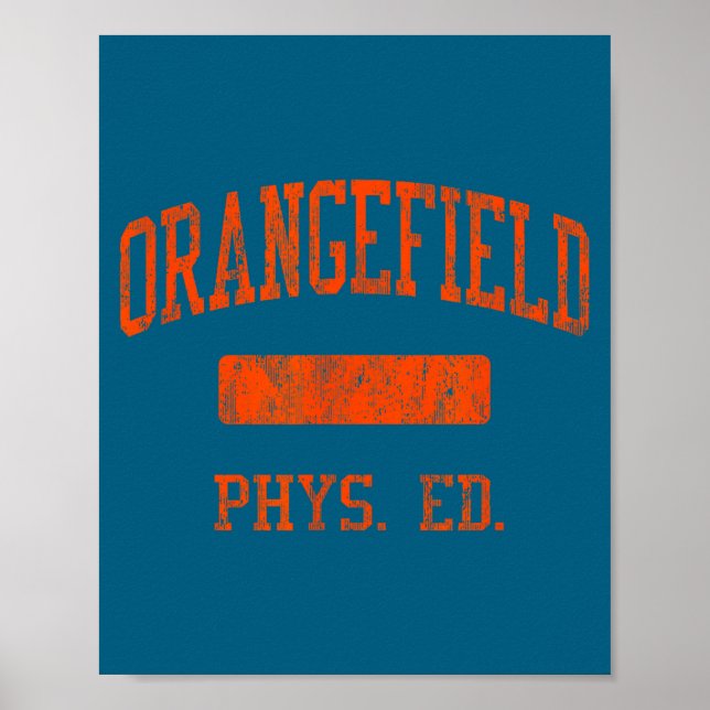 Poster Camisa Orangefield High School Hs Orangefield (Frente)