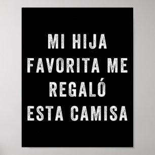 Poster Camisa Para Papa E Hija Camisa Graciosa Para Papa