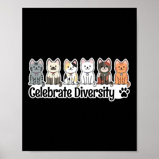 Poster Camisa Para Pavimentos De Gato Celebram Proprietár (Frente)