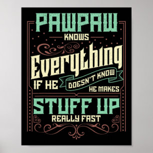 Poster Camisa Pawpaw Camisas Pawpaw Para Homens Pawpaw Sa