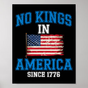 Poster Camisa Que Rejeita Reis Patrioti Nos Estados Unido