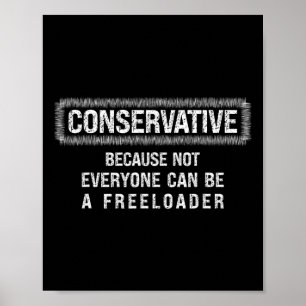 Poster Camisa Republicana Conservadora Anti-Liberal Paras