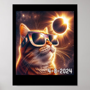 Poster Camisa Solar 2024 Óculos De Visto Eclipse