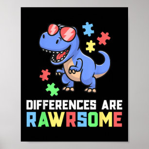 Poster Camisas Autismo Para Meninos Puz De Consciência Do