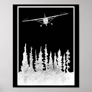 Poster Camisas de Avião Piloto - Camisa de Avião - Aviaçã