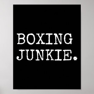 Poster Camisas De Boxing Para Homens Mulheres Boxando Jun