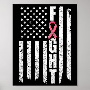 Poster Camisas De Consciência Do Cancer Para Homens