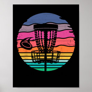 Poster Camisas de Golfe de Disco Vintage Retro Roupas de