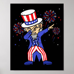 Poster Camisas De Julho Para Crianças Engraçadas Dabitand