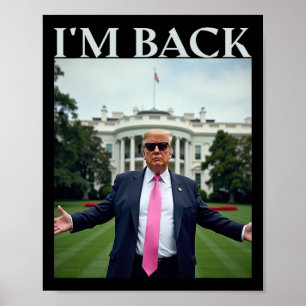 Poster Camisas De Trump Para Homens 2025