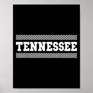 Poster Camisas do Tennessee. Fonte da Faculdade Tn Us Par