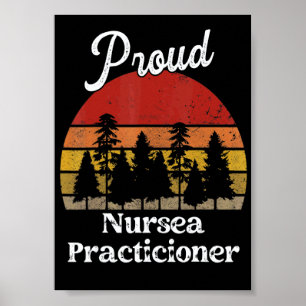 Poster Camisas engraçadas de enfermeira praticante Título