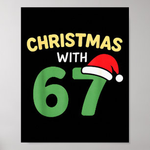 Poster Camisas engraçadas de Natal com 67 Meme Tendência