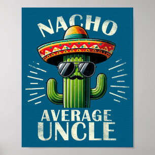 Poster Camisas engraçadas do tio Camisetas gráficas mascu
