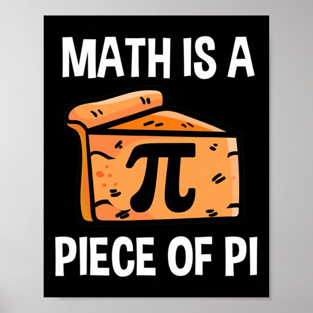 Poster Camisas Engraçadas Pi Day5 (Frente)
