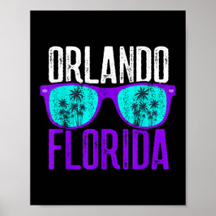 Poster Camisas Orlando Mulheres Homens Crianças Orlando F
