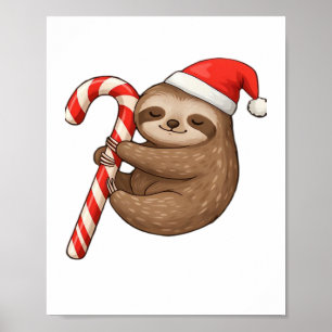 Poster Camiseta Clássica de Abraço da Lama de Natal
