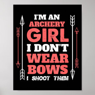 Poster Camiseta de Arqueologia Não Uso Arcos Eu Atiro Nel