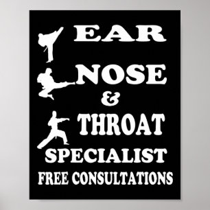 Poster Camiseta de equipamento de Taekwondo e Karatê de l