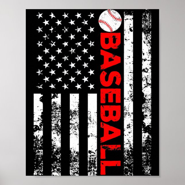 Poster Camiseta de presente da equipe de beisebol da band (Frente)