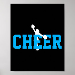Poster Camiseta de Presente para Equipe de Torcida