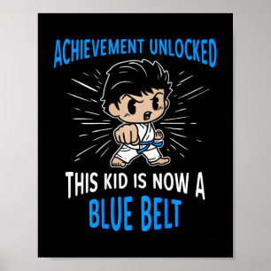 Poster Camiseta de presente para estudante de karatê infa