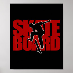 Poster Camiseta de Skate - Camiseta de Skate