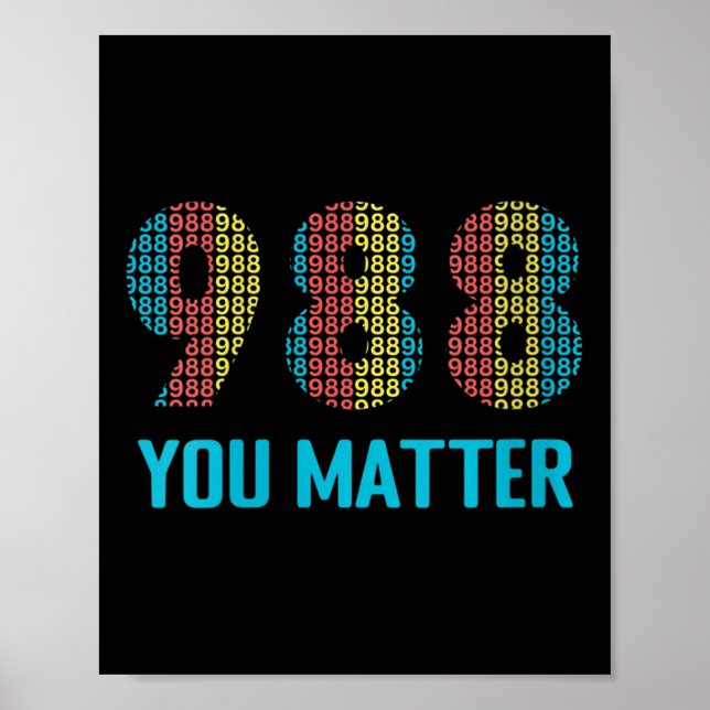 Poster Camiseta Decote V Linha de Ajuda Prevenção de Suic (Frente)