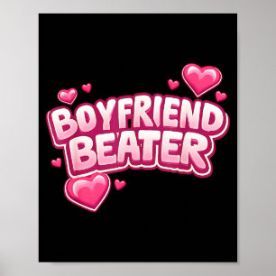 Poster Camiseta Divertida Beater de Namorado