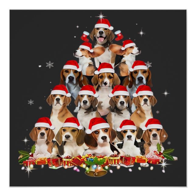 Pôster Camiseta divertida de Natal da árvore de Natal de  (Frente)