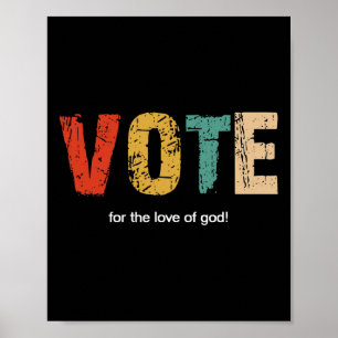 Poster Camiseta engraçada anti-Trump - Presente contra Tr