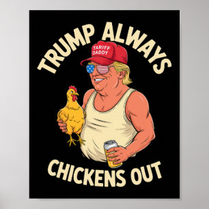 Poster Camiseta engraçada do meme do papai tarifa Taco Tr